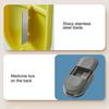 2-In-1 Portable Pill Cutter Box Food Grade Sharp Stainless Steel Blade Multi-functional Travel Capsule Tablet Storage Container Organizer