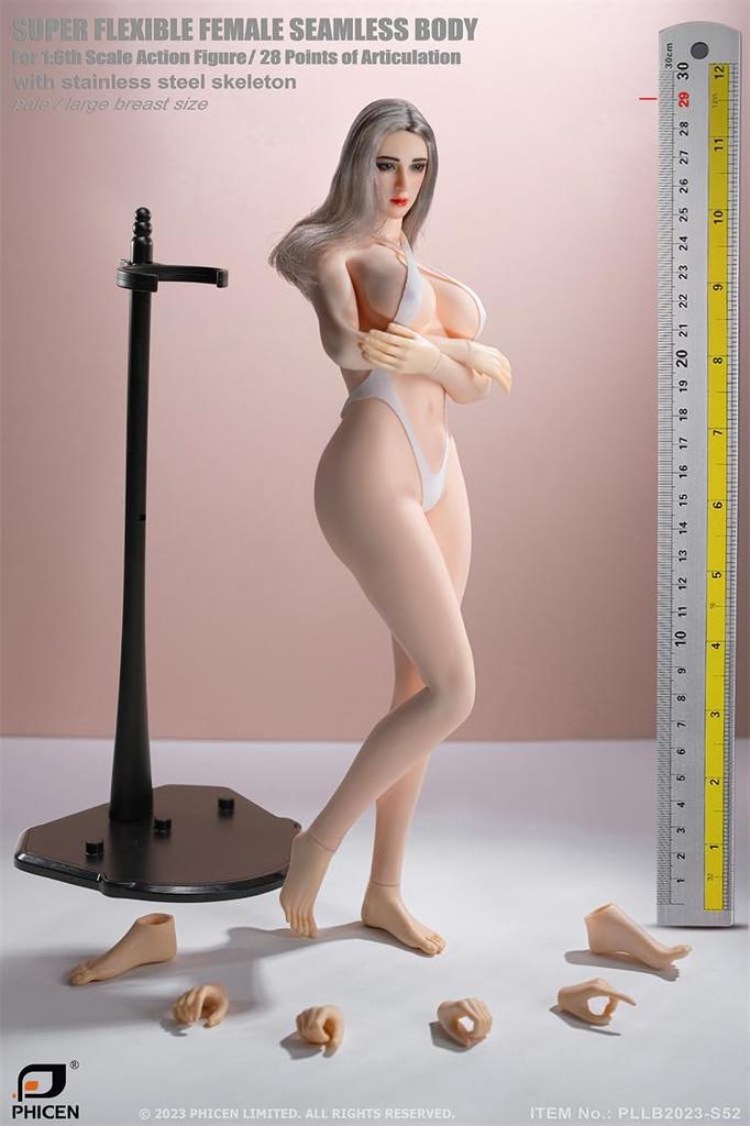 Toy Hobby Scale Action Figure PHICEN Pearl Skin Sexy Junior Beautiful Girl Super Flexible Seamless Body Large Bust Bikini Included Head Included