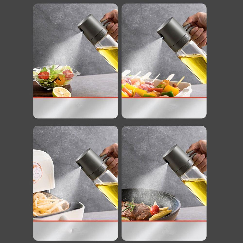 Salad High Borosilicate Glass Olive Oil Sprayer Oil Spray Bottle Oil Sprayer Cooking Oil Dispensers