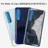 Задняя крышка-дверца аккумулятора, стеклянная крышка для Xiaomi MI Note 10 Lite, M2002F4LG, M1910F4G. Запасная задняя панель корпуса