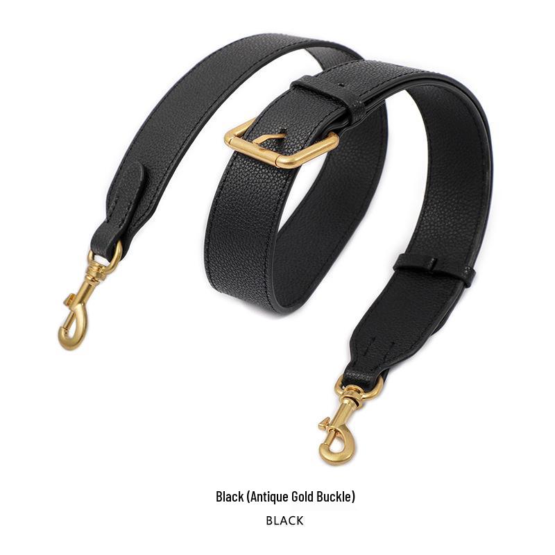 Универсальный широкий плечевой ремень из коровьей кожи с зернистой текстурой личи для сумки Dionysus (модель: MHS-A-9)