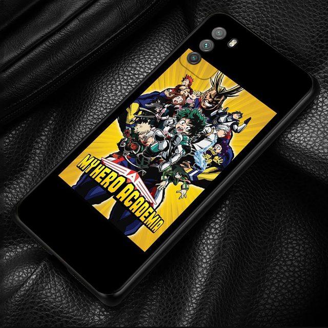 Чехол My Hero Academy для Xiaomi Poco X3 F3 Gt M3 Nfc F1 M3 M4 Pro 5g F3 Gt, чехол для Mi 11t 10t Pro 9t 11 Note 10 Lite Civi