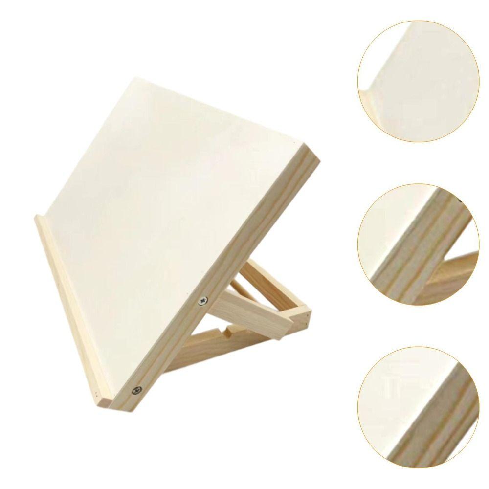 Foldable Wood Drawing Easel Adjustable Sketching Painting Board New Tabletop Easel Students Artist