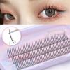 Black Brown Clusters Eyelash Extensions A/M Shape DIY False Eyelashes Lash Clusters  for Women