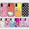 KT67 Hello Kitty Cartoon Case for Samsung A04 A14 A23 A34 A54 M23 M33 M52 M53 Realme 10 9 C30S C35 C55 VIVO Y02S Y21 Y33S Y51 X80 Pro Clear Cover