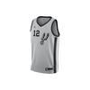 Jordan NBA Retro Breathable Straight-Cut Basketball Jersey Men Tops Grey CV9494-009