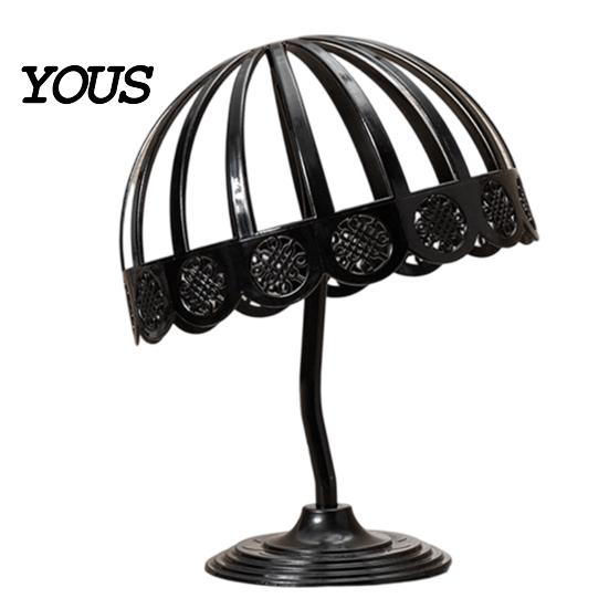 Hat Mannequin Head Stand Display with Arc Support, Shape Retention Lightweight Plastic Organizer, Cap for Retail Desktop Holder Rack Baseball Caps And
