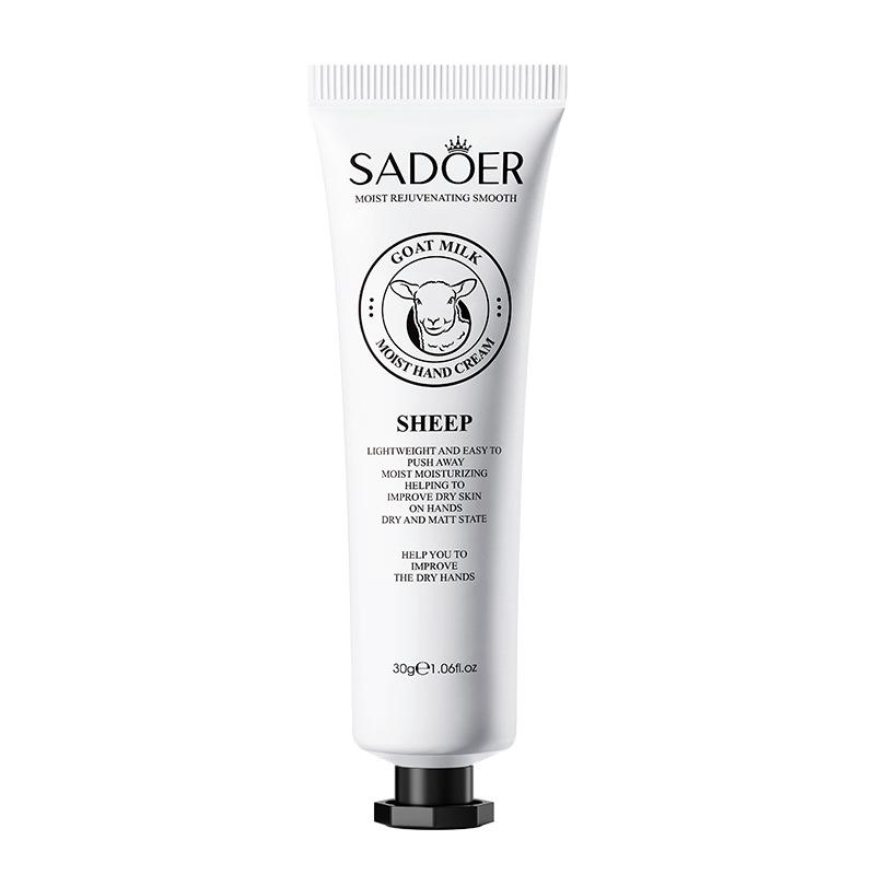 Молочный крем для рук Козье молоко Улитка Лошадиное масло Увлажняющий увлажняющий крем для рук против растрескивания