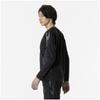 Mizuno 32MAA630 Long Sleeve Training Size M MC-LINE T-Shirt, Moisture-Wicking, Quick-Drying, Black,