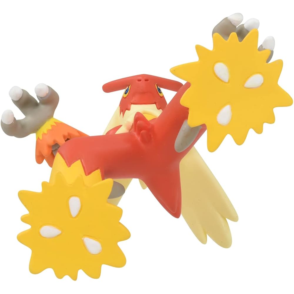 Takara Tomy Pokemon Moncolle MS-38 Blaziken Action Figure Toy for Ages 4 and Up