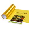 Gold and Yellow Headlight Eyeline Taillight Car Wrapping Film for and Fog UV Easy Installation Film, 30x120cm, Film, Film, Cars, Motorcycles,