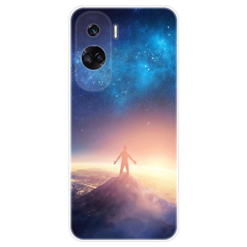 Для Honor 90 lite Honor90 lite чехол Мягкая силиконовая задняя крышка Мультяшный чехол для телефона Модный