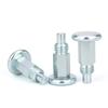 Carbon Steel With Zinc-plated Threaded Indexing Locating Pins Stailless Steel Self-locking/Return Type Index Screw/Bolt