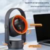 Бесшумный USB настольный вентилятор с цифровым дисплеем для дома и офиса