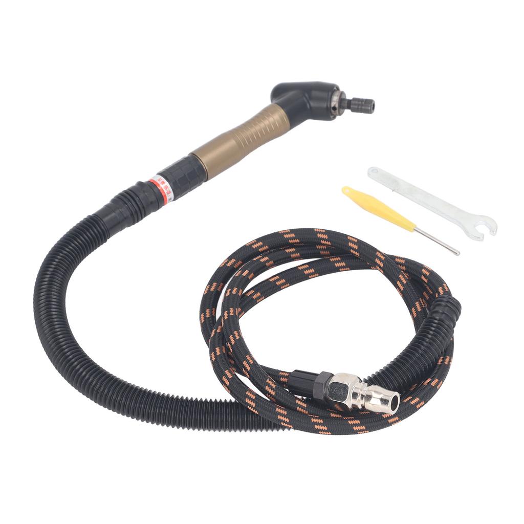   Комплект шлифовальной машины с поворотным переключателем 23500 об/мин, локтевой пневматический шлифовальный карандаш для полировки и удаления заусенцев