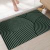 Bathroom Floor Mat Quick Water-Absorbent Quick-Drying Anti-slip Bath Mat High Density Multipurpose