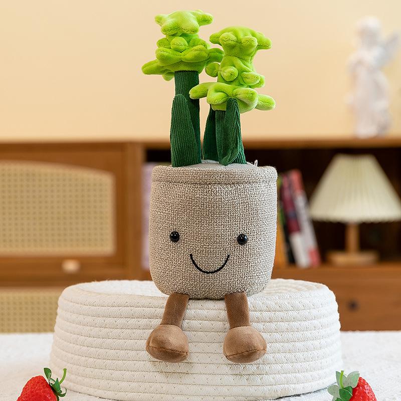 Суккулентные горшечные кукольные сосновые украшения забавные имитационные растения тюльпаны украшение для дома кабинет гостиная