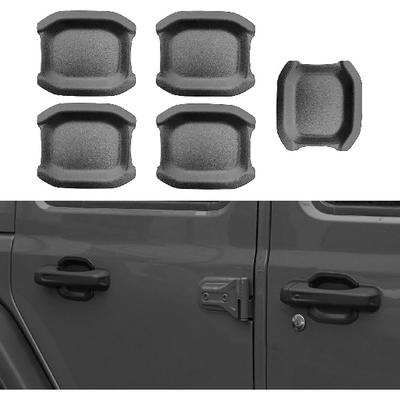 Защитная накладка на ручку двери автомобиля от царапин Для Jeep Wrangler JL, Внешняя защитная накладка на углубление ручки двери, Аксессуары, Совместимые с Jeep Wrangler JL
