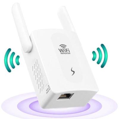 Репитер Wi-Fi 300 Мбит/с Усилитель Wi-Fi 2,4 ГГц Простая настройка Покрытие 200 м²
