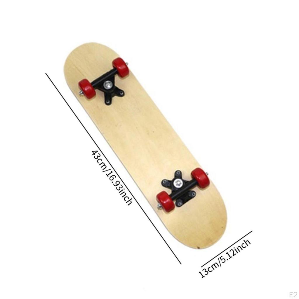 Blank Skateboard Complete DIY Kids Outdoor Toys Sport Deck for Beginner