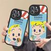 Кавайи O-OSAMU-G-GOODS Милый чехол для телефона для iPhone 16 15 14 13 12 11 Pro Max Plus Мягкий кожаный чехол