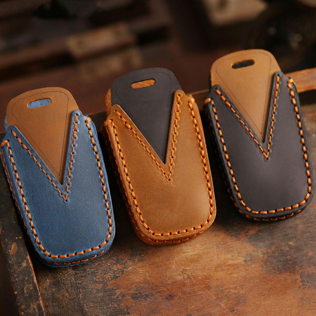 Чехол для ключа Changan CS75: Кожаная защитная сумка для моделей DT/XT/CS55/CS35 Plus/CS85