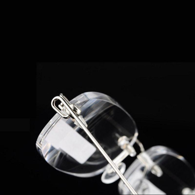 Очки для близорукости в металлической оправе без оправы, ультралегкие, для женщин и мужчин, с диоптриями -1.0 -1.5 -2 -2.5 -3 -3.5 -4.0