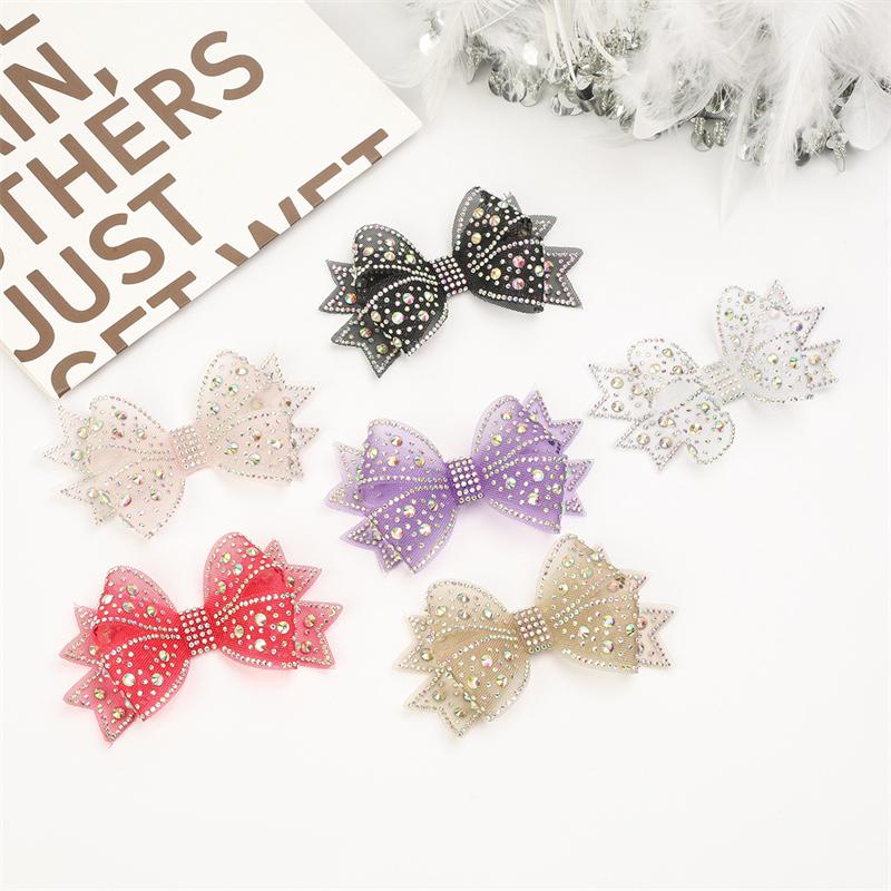 1PC Fashion Shoes Decorations Materials Shiny Bow Design Shoes Buckle High Heel Accessories Wedding Bride