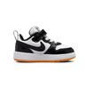 Nike Court Borough Low 2 SE TD White Kumquat Black Детские кроссовки Psychic-Purple DN1230-100