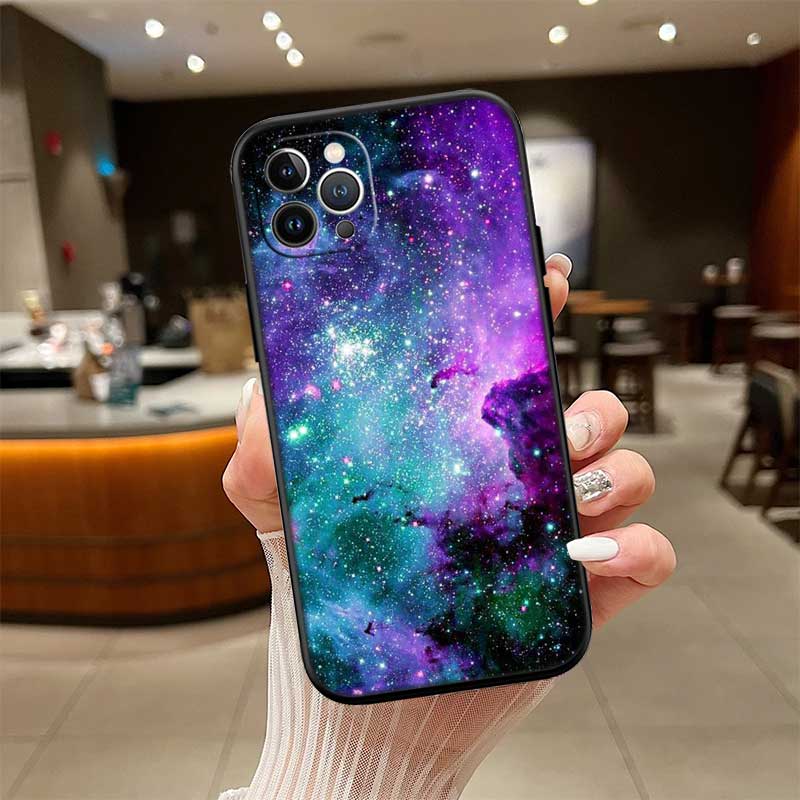 UP43 Purple Space Star New High-End Shell Phone Case for Xiaomi Poco F8 M4 M5 M6 M7 X3 X6 X7 Pro GT NFC Ultra