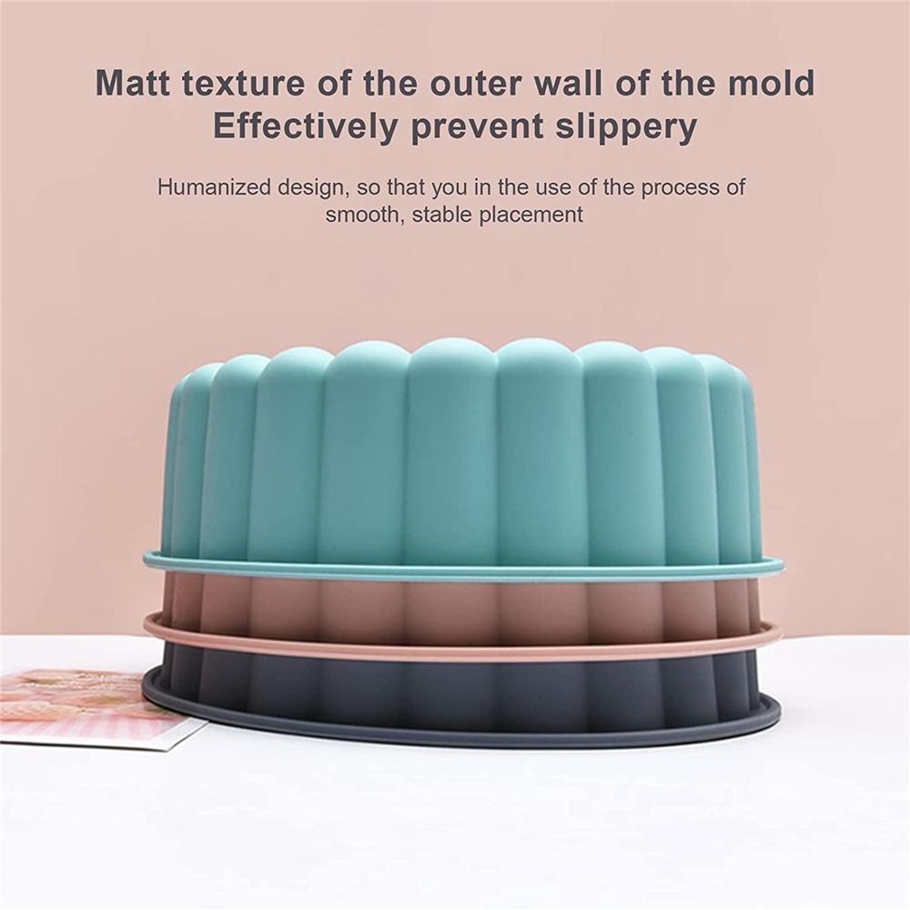 Силиконовая круглая форма для торта 8 дюймов Силиконовая форма для торта для выпечки Форма для торта Шарлотта Форма для выпечки торта с клубничным песочным пирогом DIY