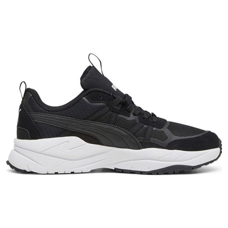 Puma X-Ray Fabric Synthetic Leather Comfortable Versatile Durable Mid-Top Casual Shoes Unisex Casual Shoes Black 392317-03