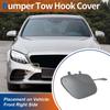 ACROPIX Front Right Car Bumper Toe Hook Covers for Mercedes and Benz W205 C300 Selenite Gray Part Number A2058856402 Coupe, S295, C205, (2019-2023) -