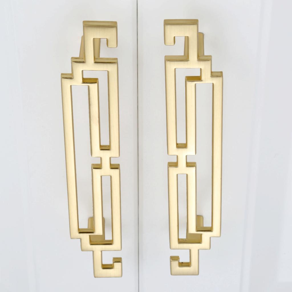 DRELD Золотые/Черные Ручки для Комода Ручки для Ящиков Мебельные Ручки Ручки-Ручки для Кухонных Шкафов Ручки для Дверей Ручки для Шкафов 64/96/128 ММ