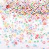 5mm Luminous Daisy Flower Slices Polymer Clay Night Sparkle Soft Pottery for Decoration DIY Crafts Filler
