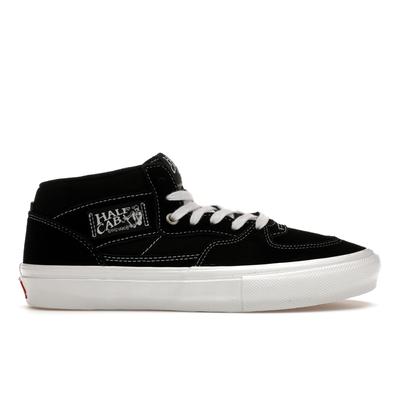 Черные кроссовки унисекс Skate Half Cab Белые VN0A5FCDY28