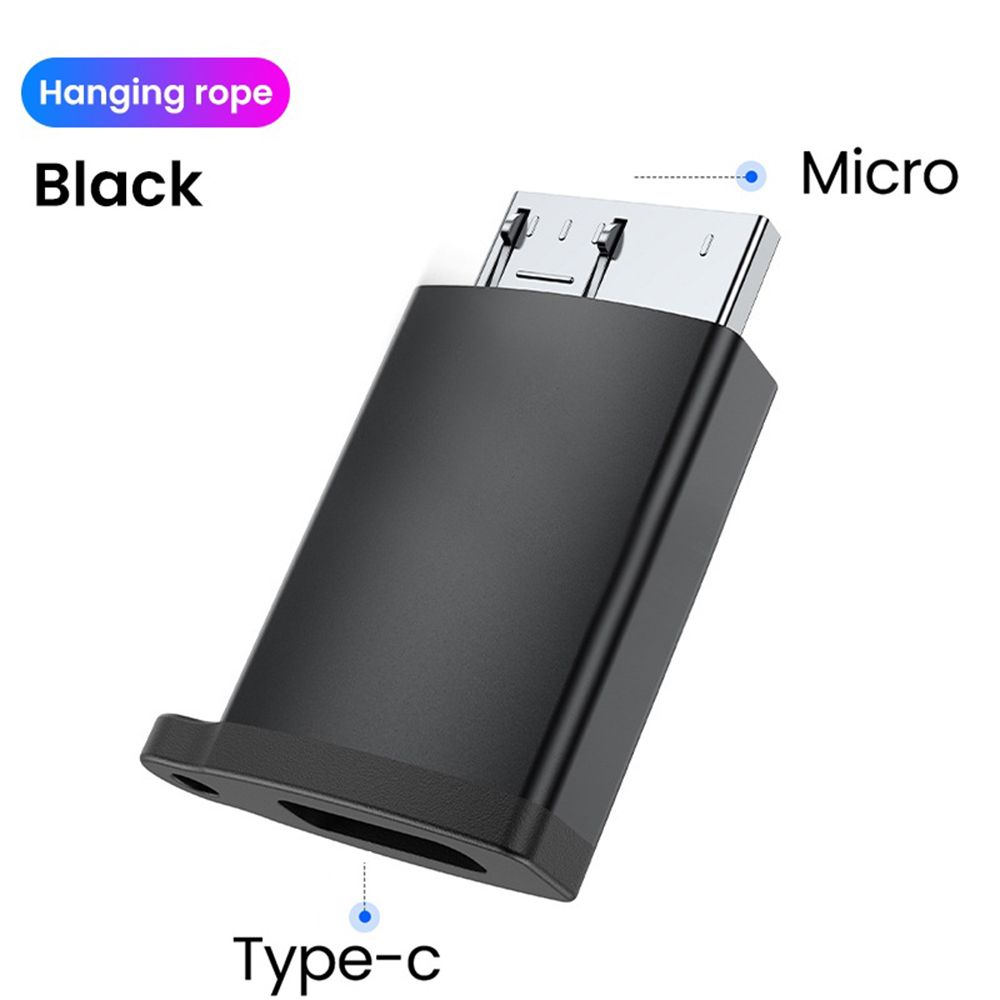 Alloy HDD Mobile Hard Disk USB C To USB 3.0 Micro B Female To Male Type-C OTG Adapter Converter