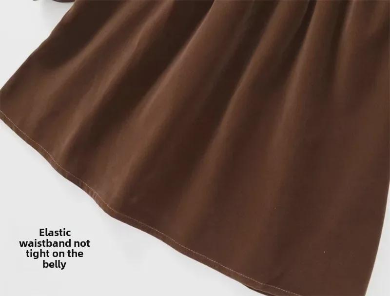 Hepburn-Style Retro Velvet Floral Princess Dress for Girls - Long-Sleeved, Perfect for Spring and Autumn, Korean Design.