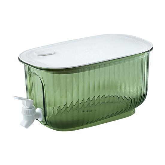 Practical Clear Storage 2 Colors Easy Cleaning Cold Kettle for Summer Beverage Dispenser