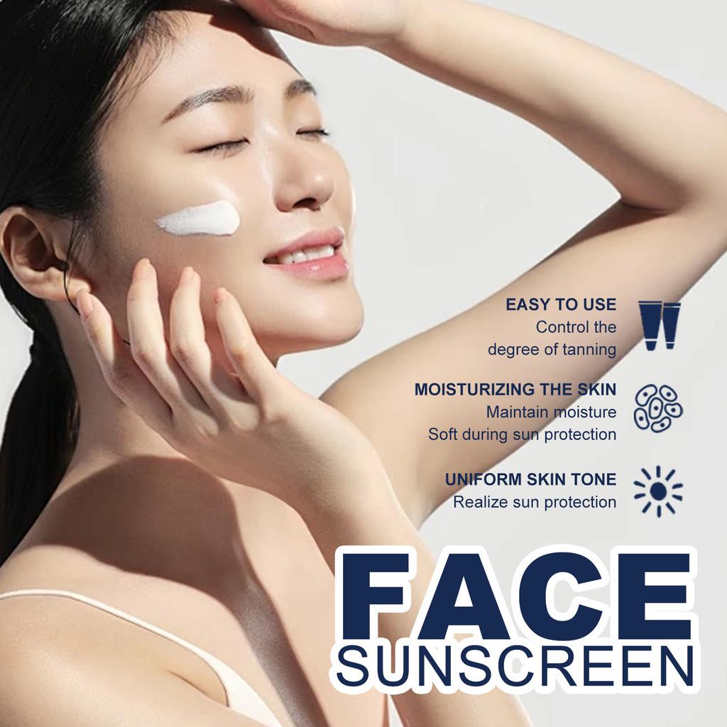 Ouhoe Lightweight Face Protection Cream Moisturizing Hydrating Non-greasy Formula For Skin Care