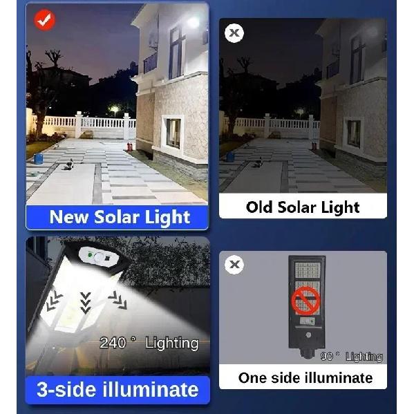 Newest Solar Lamp Powerful Outdoor Solar Lights of Motion Sensor 3 Modes Waterproof IP65 Solar Garden Torch Street Yard Lantern