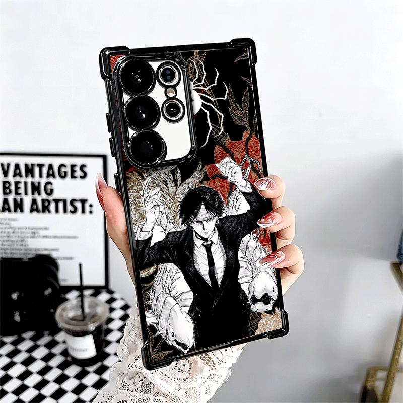 Чехол для телефона Hunter X-Hunters Chrollo с покрытием для Samsung Galaxy S24 S25 FE S26 Edge S23 Ultra S22 S21 Plus S20 Защита от падения Airbag