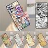 Retro Post Card Passport Stamps Phone Case For Samsung Galaxy note 10 pro S26 S25 S24 S23 S22 Ultra Plus S21 FE S20 Cover