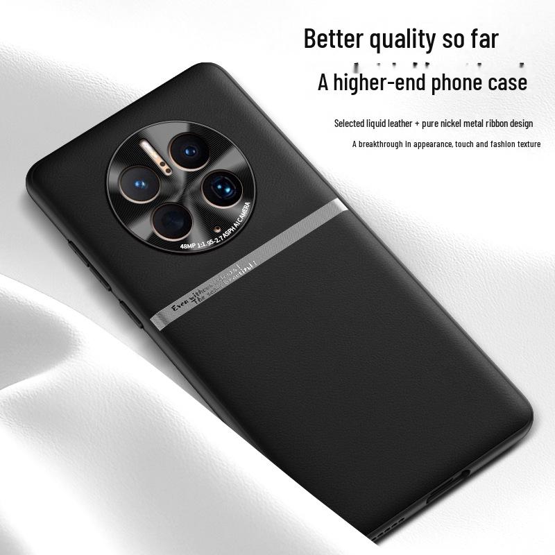 Защитный чехол Huawei Mate50 Pro Liquid Leather Anti-Fall, цельная доставка