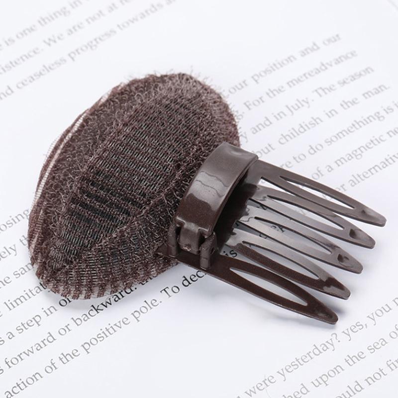 Подушка для волос Puff, невидимая пушистая подушечка для волос, губка, зажим для пучка, основа для объема волос для женщин и девочек