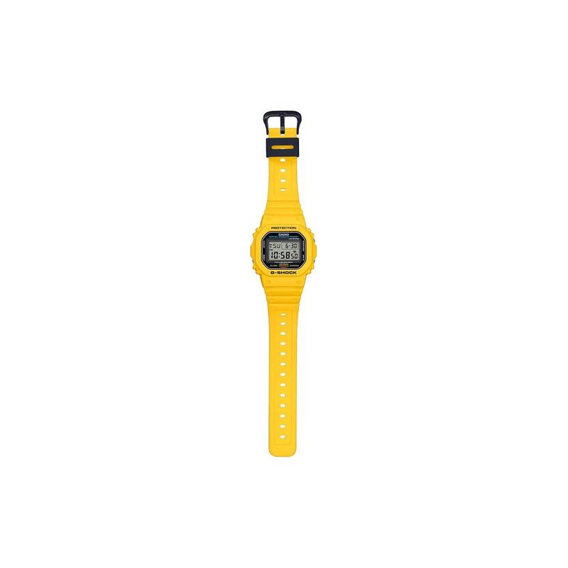 Casio Серия G-SHOCK Классика Модный тренд Ударопрочный 200м Водонепроницаемый Кварцевый механизм Ремешок из смолы Японские и корейские часы Женские DW-5600REC-9PR
