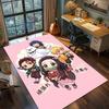 Demon Slayer  Carpet Floor Mat Large Area Non Slip Washable Gamer Bedroom Home Room Decor YUN6512