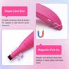 THINKLEARN 5PCS Magnetic Staple Remover Tool - Professional Stapler Remover, Staple Puller Remover, Quick Staple Remover Stick for School, Office,