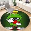 Looney Tunes Marvin The Martian Office Round Area Rug, Under Office Chairs Bedroom Living Room Home Decor  a1022297