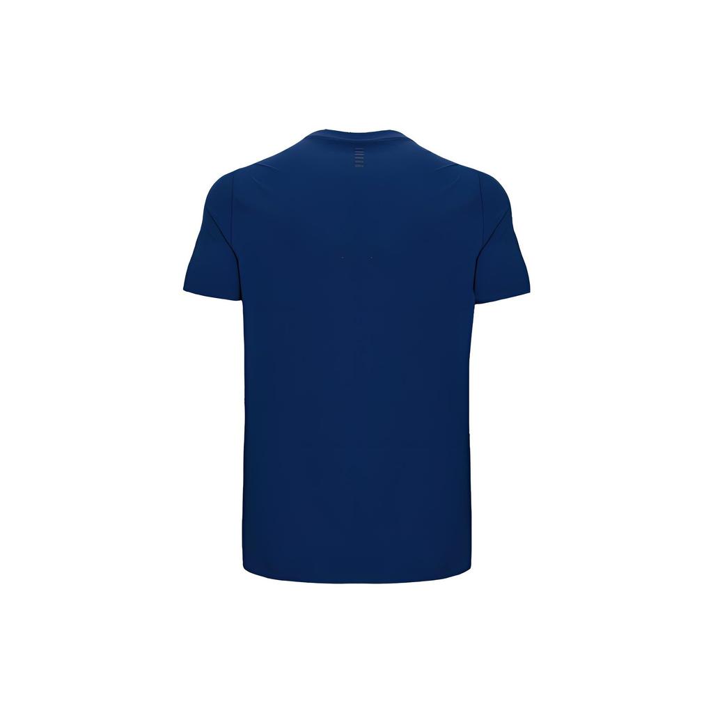 Under Armour Сплошная спортивная футболка с круглым вырезом с коротким рукавом, мужские топы, фантом-синий 1376518-471